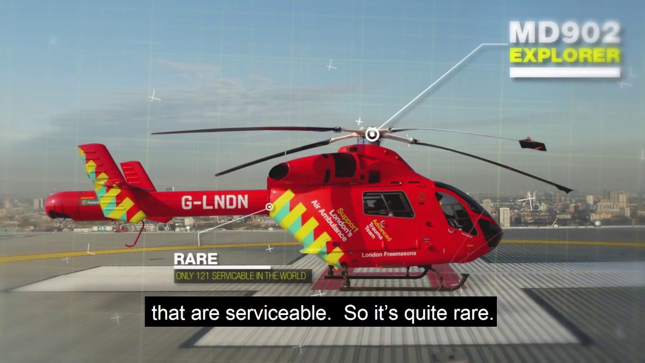 An in depth look at our helicopters - The MD902 Explorer | London&#39;s Air  Ambulance Charity - YouTube