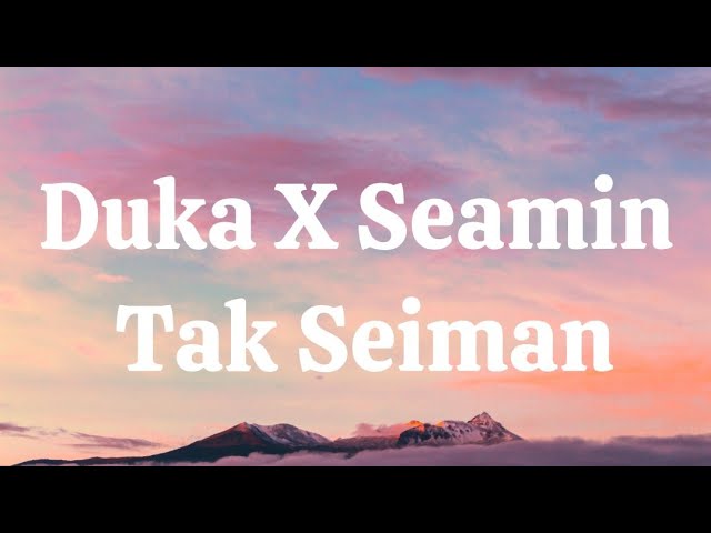 DUKA X SEAMIN TAK SEIMAN - Last Child X Michela Thea (Lyrics) [Mashup] class=