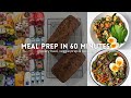 MEAL PREP | Meal prepping ingredients for flexible recipes | Weekly meal prep #groceryhaul