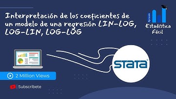 ⭕ Interpretation of the coefficients of a LIN-LOG, LOG-LIN, LOG-LOG regression model