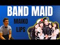BAND MAID - MAIKO LIPS - DRUMMER REACTS