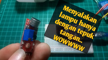 BELAJAR 18 PEMROGRAMAN ARDUINO - Sensor Suara