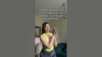 Valid excuse if you ask me #fyp #foreigner #immigrant #viral #trend