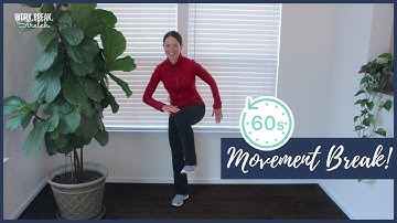 60 second Movement Break! [NO CUE]