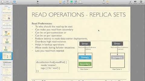 MongoDB Dev and Administration 22 08 14 1 44 pm