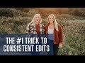 How to Get Consistent Editing - The #1 Solution - Portrait Photography