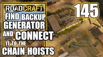 Roadcraft - Find the Backup Generator and Connect it to the Chain Hoists, Sandswept - Part 145