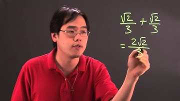 How to Add Square Roots to Numerator Fractions