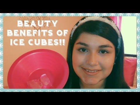 Beauty Benefits of Ice Cubes!!