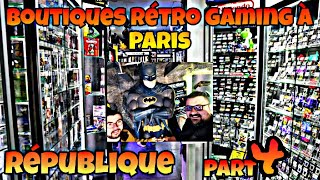 Visite des boutiques Rétro Gaming à Paris République / Retrogameplay et Dragon Game