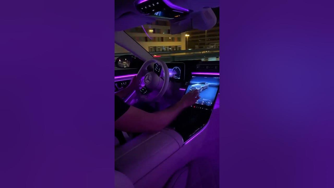Мерседес s class Ambient Light s580