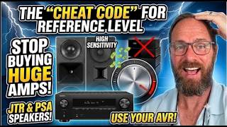 How to achieve reference level home theater volume on a budget