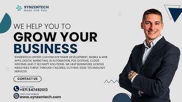 SynzenTech | Custom Software, Mobile Apps, AI Solutions & IT Services in Dubai