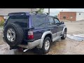 1996 Toyota Hilux Surf start up, walk around and short drive. #67