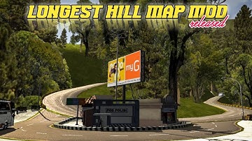 NEW LONGEST HILL MAP MOD 🗾😮| KERALA MAP MOD | FULL DETAILED VIDEO