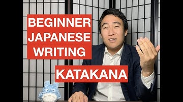 HOW TO WRITE KATAKANA - Beginner Japanese Writing Lesson