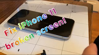 iPhone 11 Screen Replacement Step by step