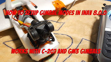 How to Setup Gimbal Modes in inav 8