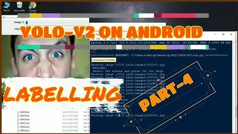 YOLO-V2 ON ANDROID || IMAGE LABELLING || PART-4