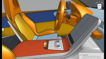 Creo dynamics analysis of a vehicle with suspension