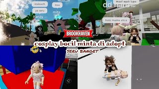 Cosplay Bocil Yang Suka Minta Adopt 😔😔 [ Without Backsound ] || Roblox Indonesia