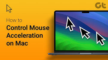 How to Control Mouse Acceleration on Mac | Customise Your Cursor Speed & Movement | Guiding Tech
