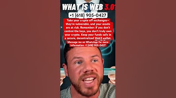 “Exchanges and cold wallets aren’t enough. Secure your crypto the Web3 way. #XRP #Crypto #web3 #btc