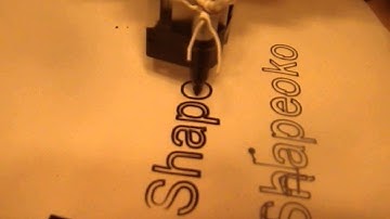 ShapeOko Hello World Test 3