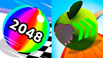 Ball Run 2048 Vs Going Balls Level Max | All Level Gameplay Walkthrough Android.iOS New Update!