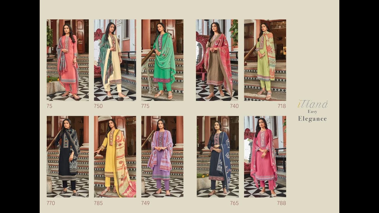 Sahiba Easy Elegance Cotton Linen With Digital print Embroidery Suit ...