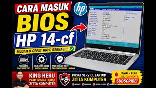 Cara Masuk Bios HP 14cf