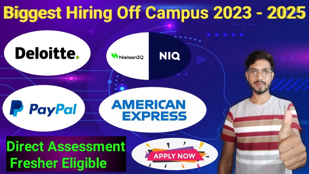 Direct Test Hiring | Biggest OFF Campus Drive For Fresher | 2025, 2024 ...