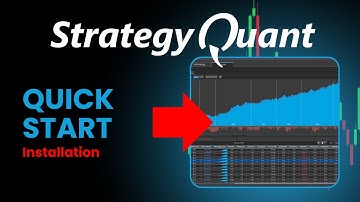 StrategyQuant Installation and Quick Start Guide (Lesson 1)