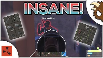 RIDICULOUS GOING DEEP on WIPEDAY 👌 - Rust Roleplay Skills at its Finest!