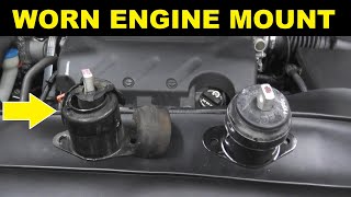 Acura TL Engine Mount Replacement | How To Replace A Worn Engine Mount With Basic Hand Tools