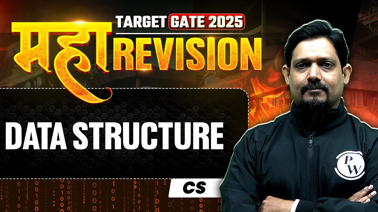 Data Structure One Shot | CS & IT Engineering Maha Revision | Target ...