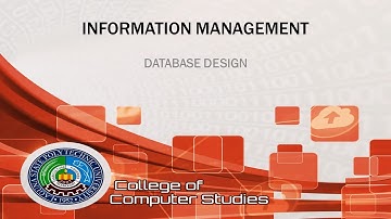 ITEC105/ITEC205 Module 7a: Database Design