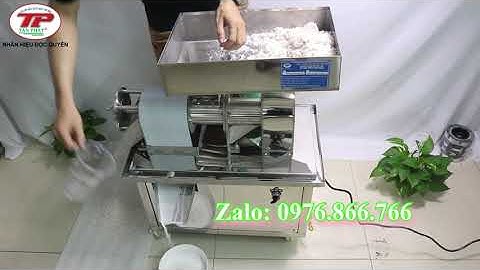THỬ MÁY ÉP CỐT DỪA TỰ ĐỘNG 2HP TẠI CỬA HÀNG TẤN PHÁT- MÁY ÉP DỪA CÔNG NGHIỆP 2 NGỰA | 0976.866.766 |