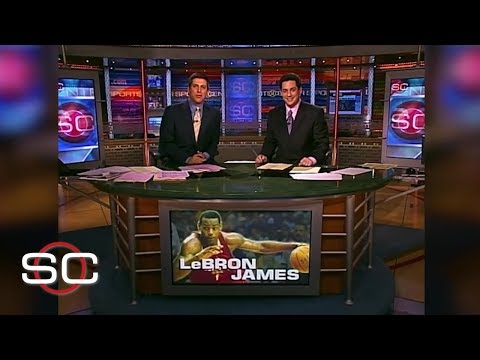 LeBron James' first SportsCenter NBA highlight | ESPN Archive