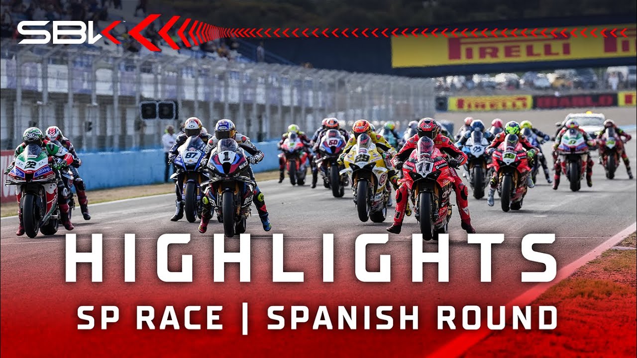 FULL HIGHLIGHTS: Superpole Race at Jerez 💥 | 2025 #SpanishWorldSBK 🇪🇸 ...