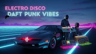 💿 Neon Sunset Magic 🌌 Chillout x Disco Lounge x Daft Punk Inspired Bliss!