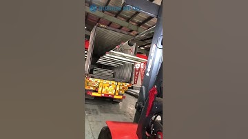 Steel plate packing video—www.jiuzhou-metal.com