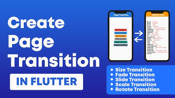 Create Page Transition in Flutter #khoobcoding