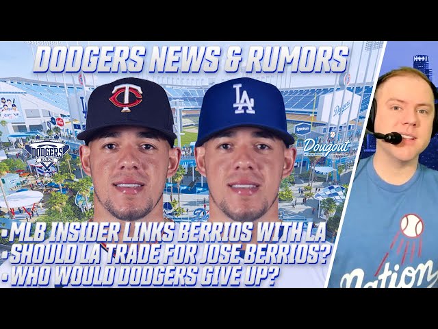 MLB Insider Links Jose Berrios to the Dodgers, Should LA Trade For Him, Who  Would They Give Up? 