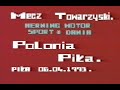 Mecz towarzyski polonia pia   herning motor sport  dania   06 04 1993 r  fragment