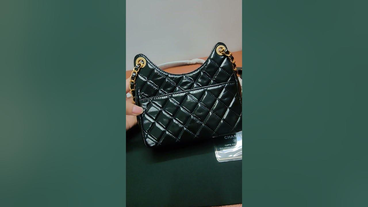 Chanel Small Hobo Bag AS3710 B09748 94305, Black, One Size