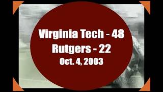 2003-10-04 - VT 45 - Rutgers 22