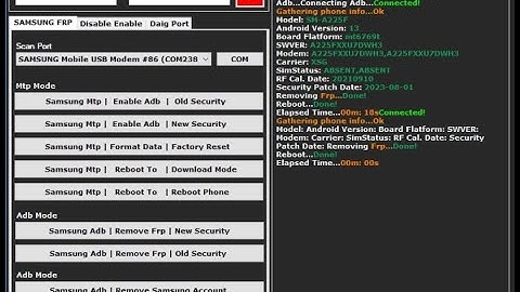 Samsung Galaxy A22 (A225F) U7 FRP Bypass Android 13 Latest Security 2024