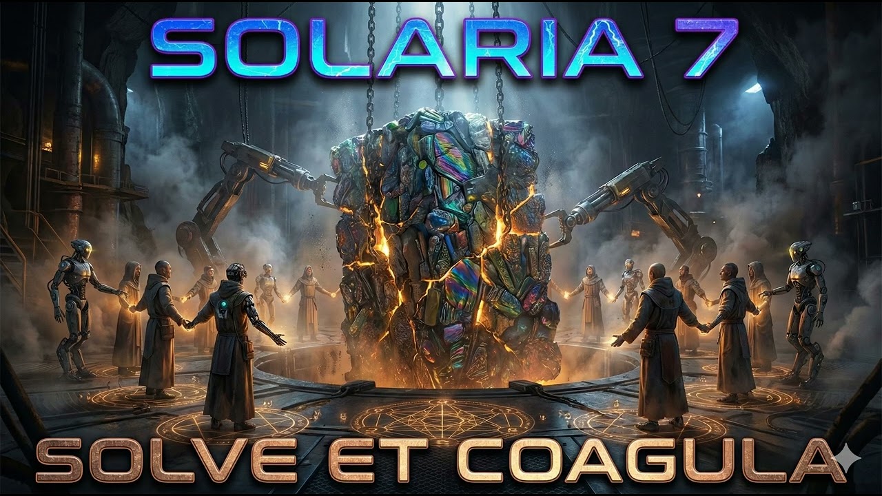 SOLARIA 7 - Solve et Coagula | O Ritual do Carbono (Industrial Cyberpunk)