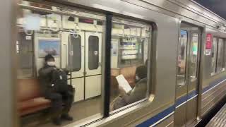 Osaka Metro 四つ橋線23系　13編成発車シーン